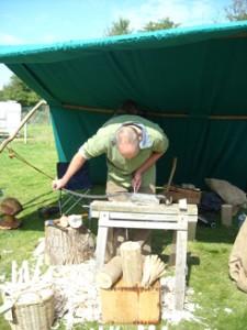 pegs Tent peg making