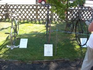 Vintage bikes Among the other atraction at the show were a number Vintage bikes