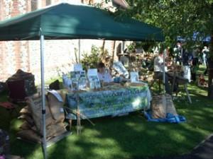 our stand our stand at the Denmead show