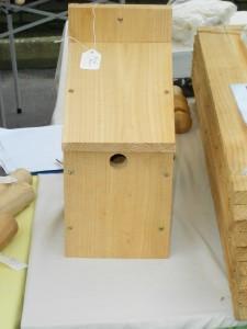 Hand crafted garden bird box