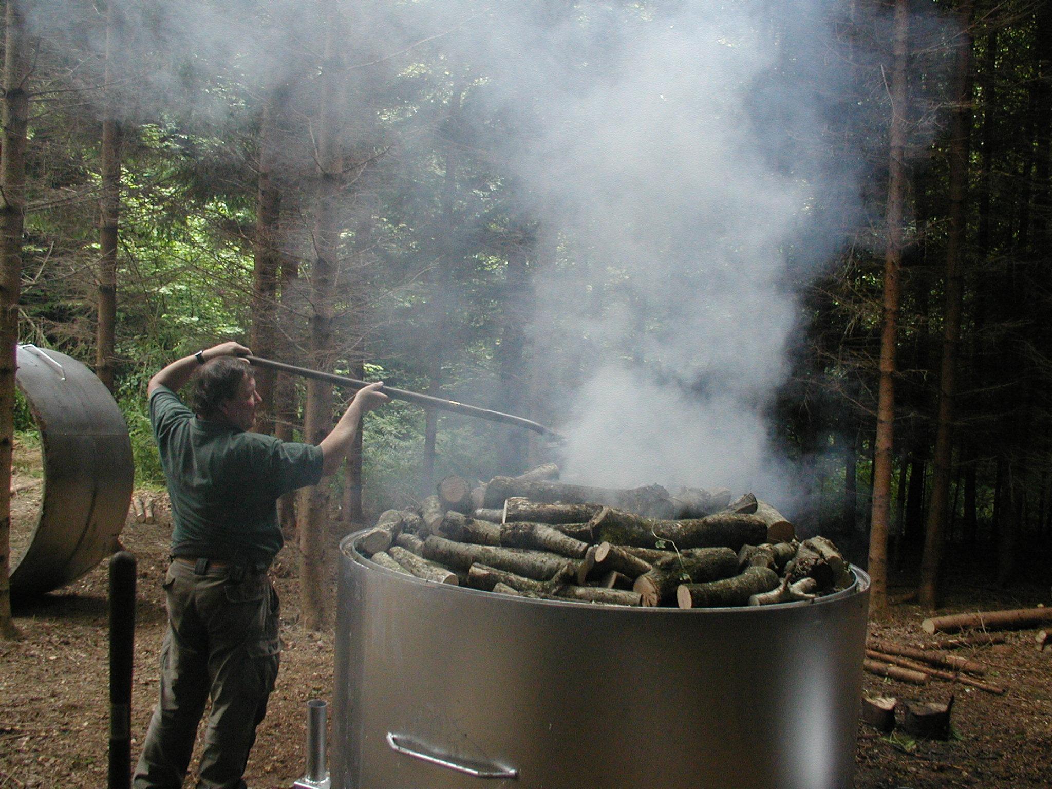 Charcoal Making course learn to make your own