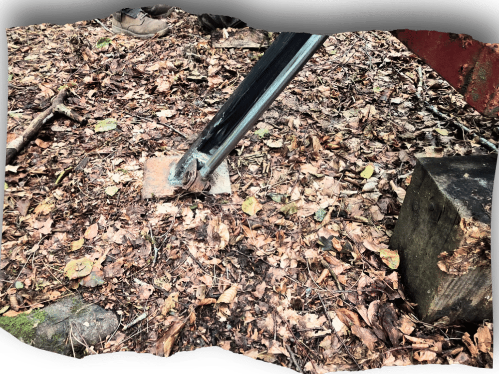 September woodland diary at Three Copse Woodland Products A nice new let - all finished and in place back on the forwarder